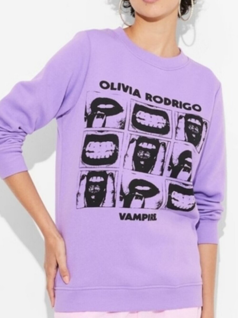 Olivia Rodrigo Vampire Sweatshirt M